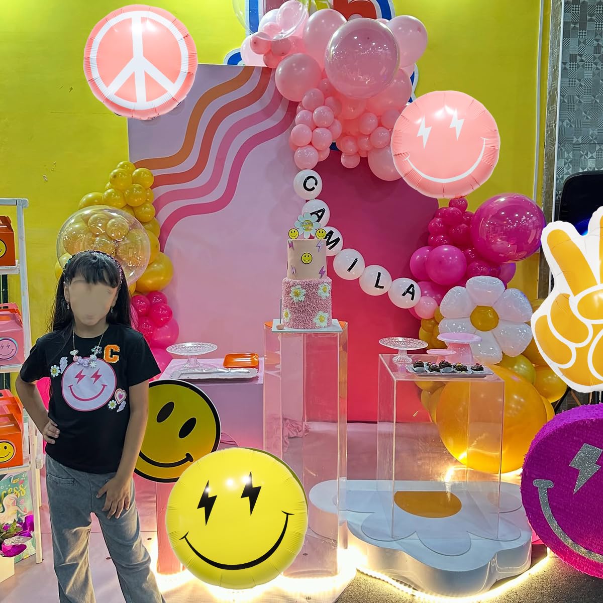 Good Vibes birthday decor suitable for girls and teens