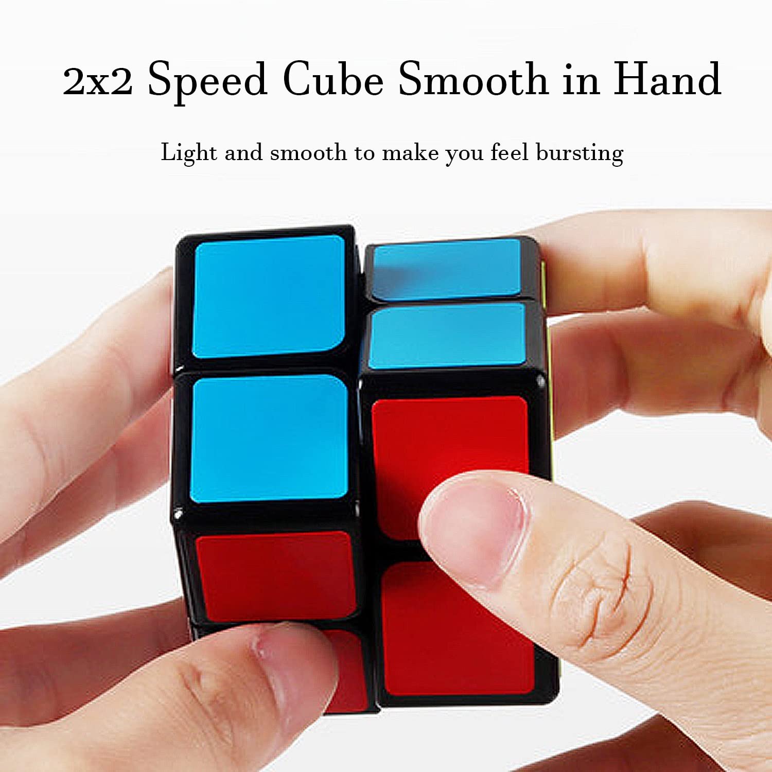 Waterproof no fading GoodCube 2x2 cube black