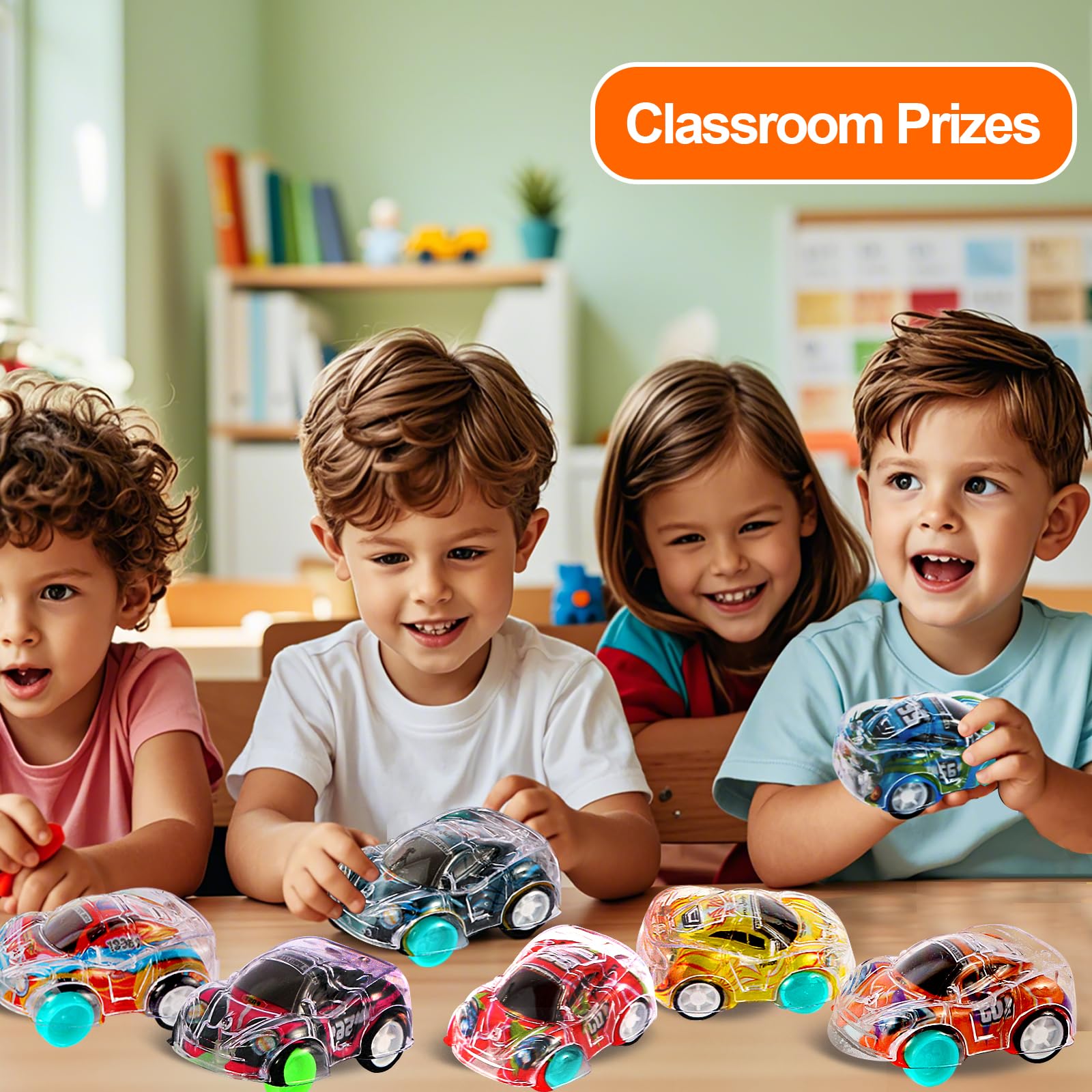 Pull back toy cars for classrooms Pinata prizes