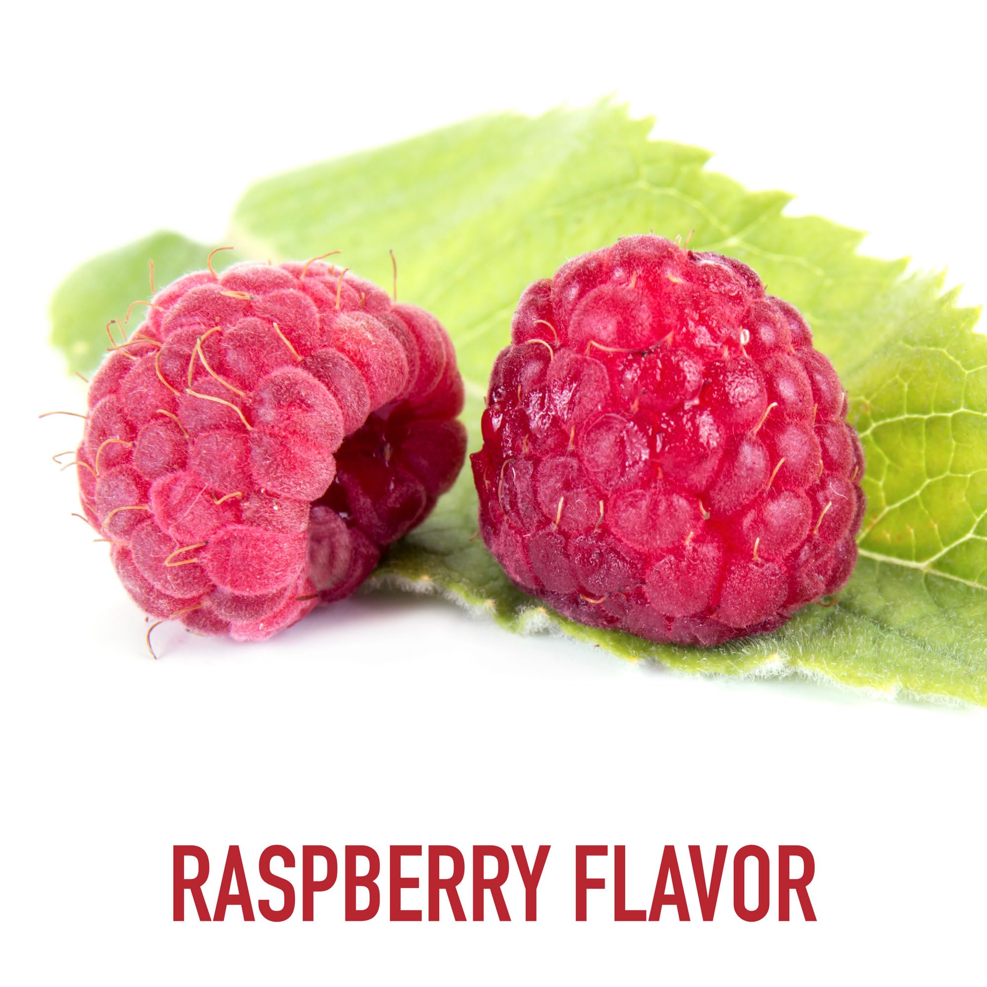 DM Raspberry flavored cough syrup 8 oz bottle