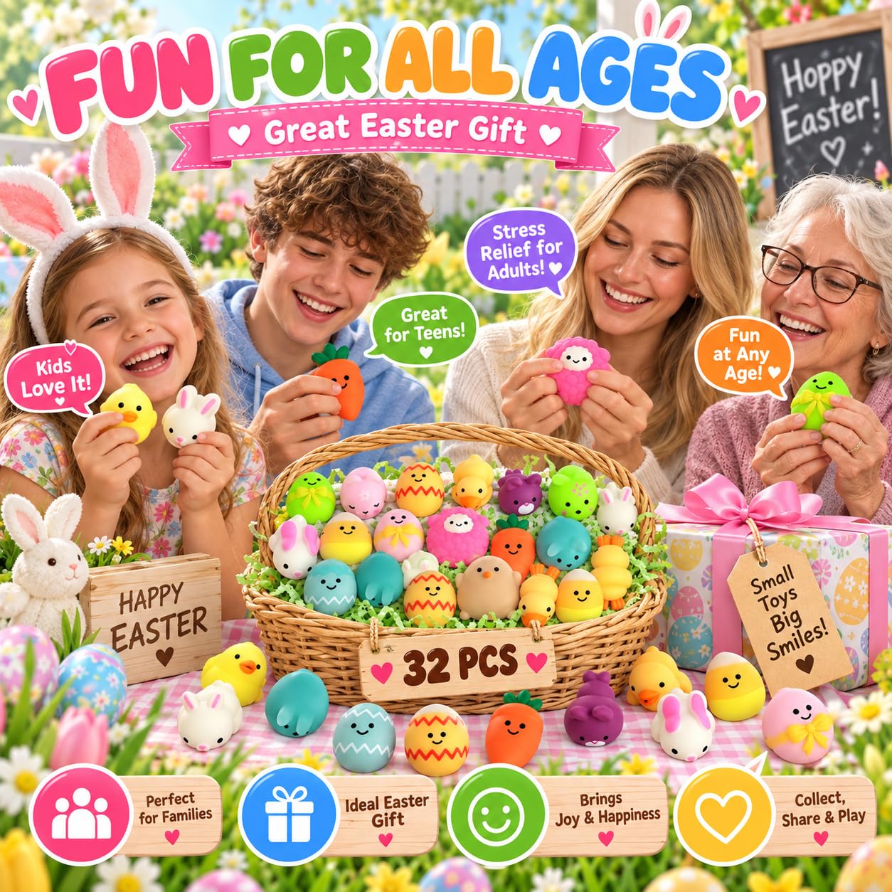 Easy to clean squishy toys made from non-toxic materials