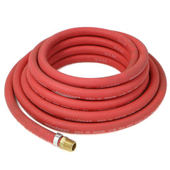 Brass 1/4 NPT fittings on Goodyear air hose