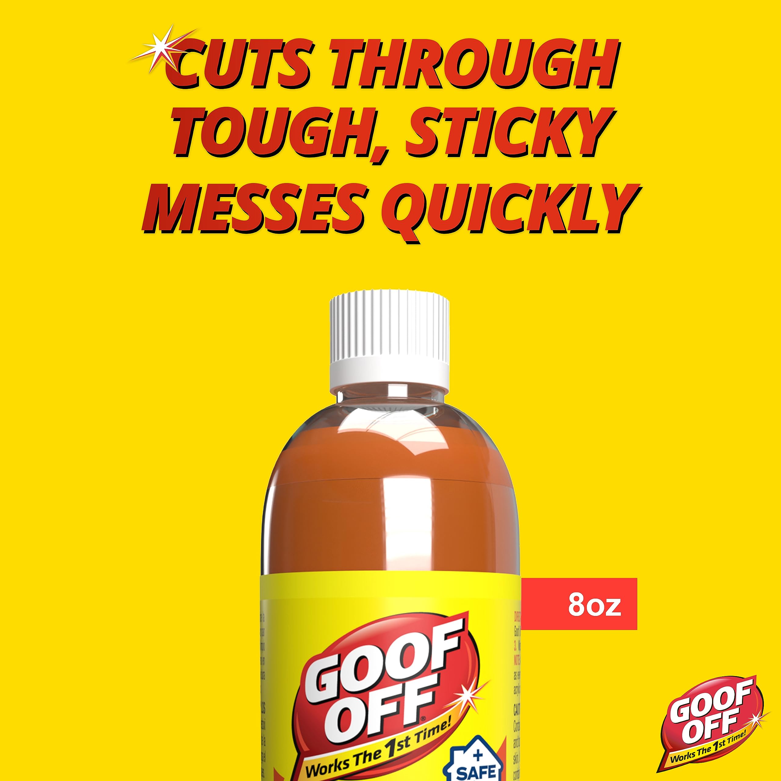 Apply to sticky surface and wipe with cloth after penetration