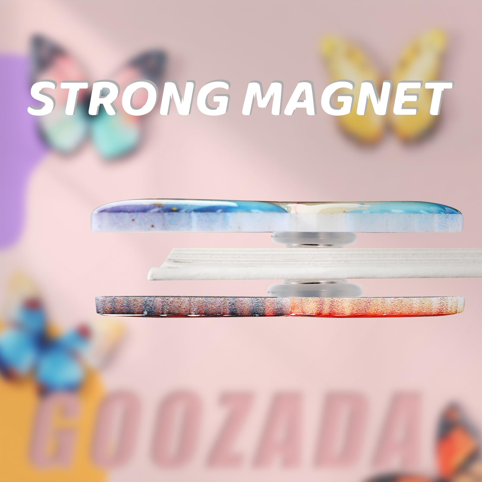 GOOZADA butterfly magnets for fridge lockers whiteboards