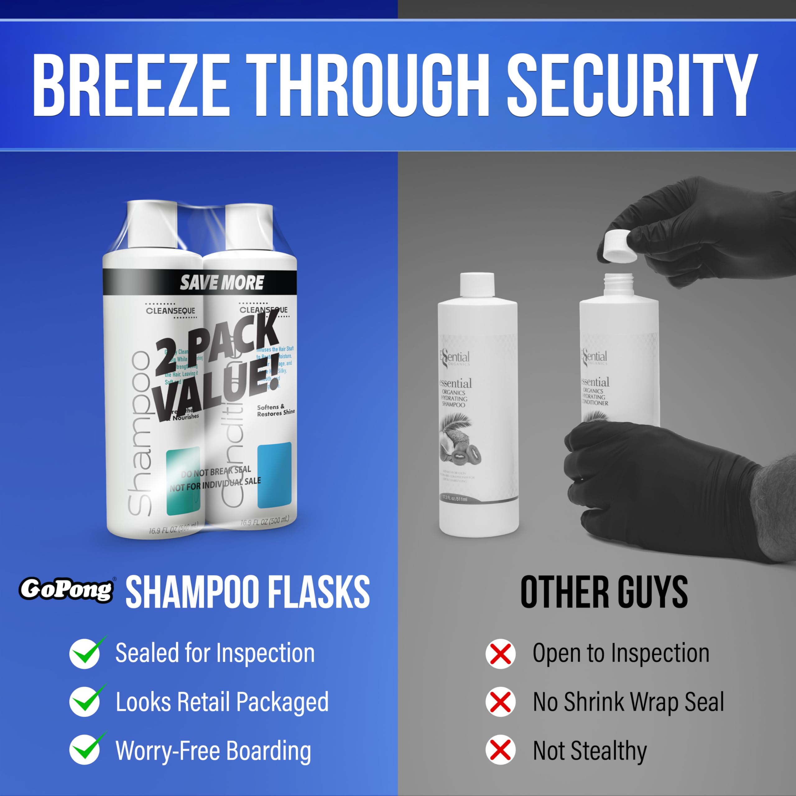 Includes heat shrink wraps for disguise