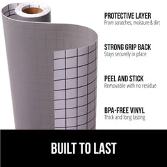 Gorilla Grip cabinet liner gray 19.7x20