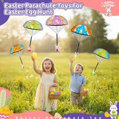 Non-toxic recyclable polyester parachute toy