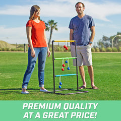 GoSports Ladder Toss Game Set carrying case for travel
