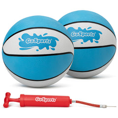 GoSports water basketballs 2 pack size 6 9 inch