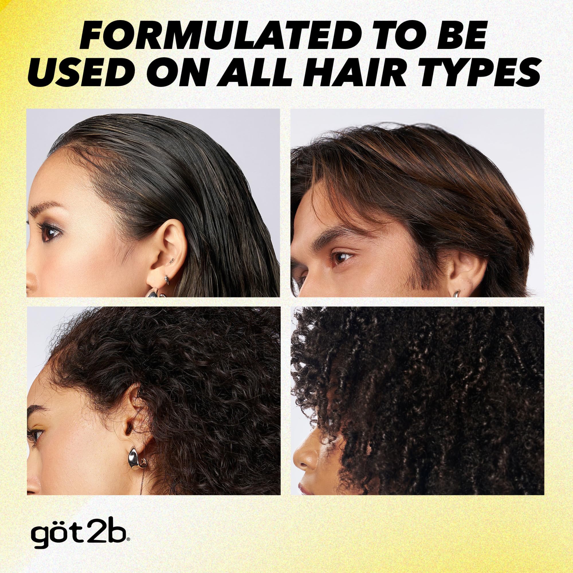 pack of 6 got2b hair spray for sculpting spikes