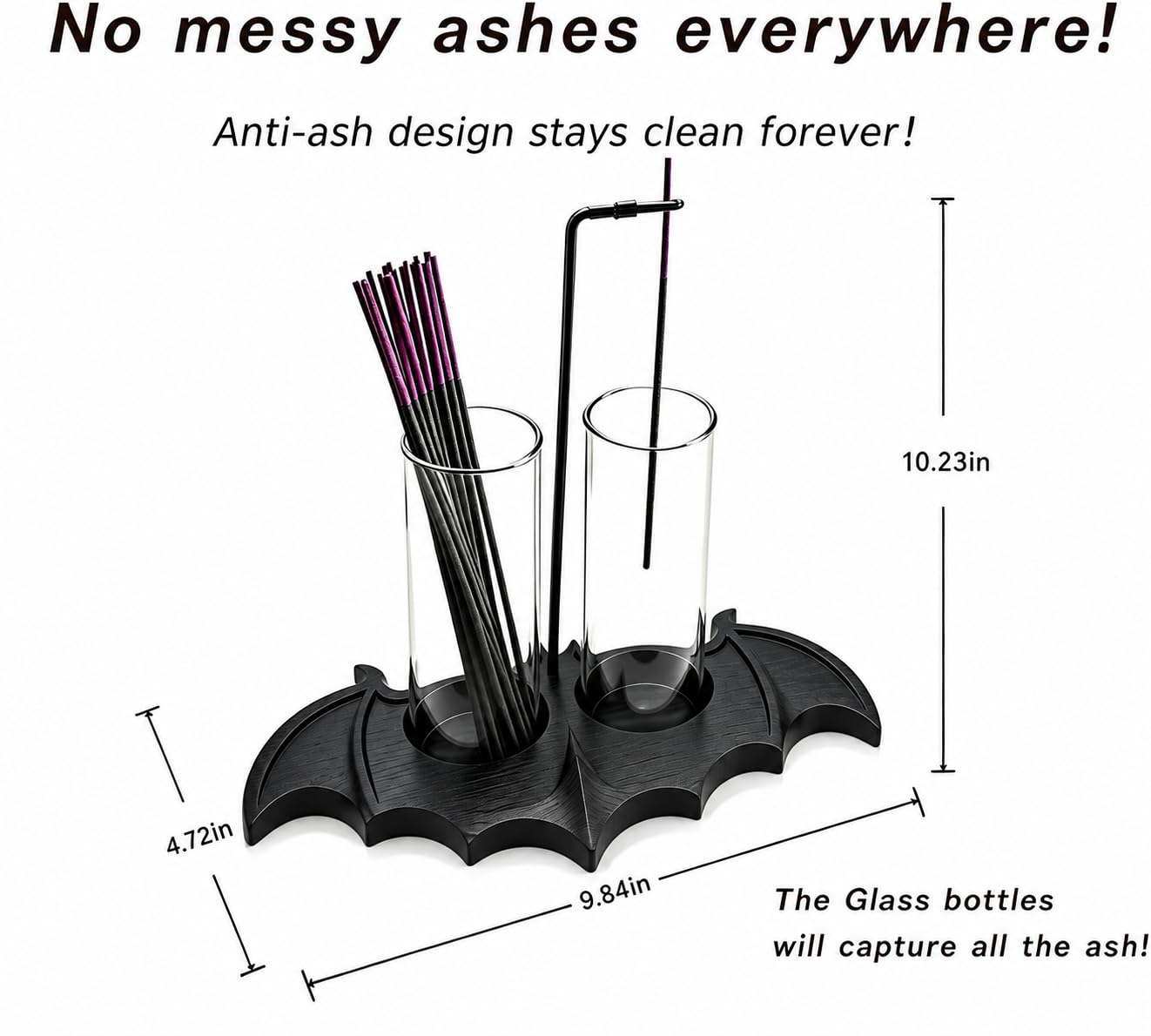 Gift-ready gothic decor accessory for lovers of witchy spaces