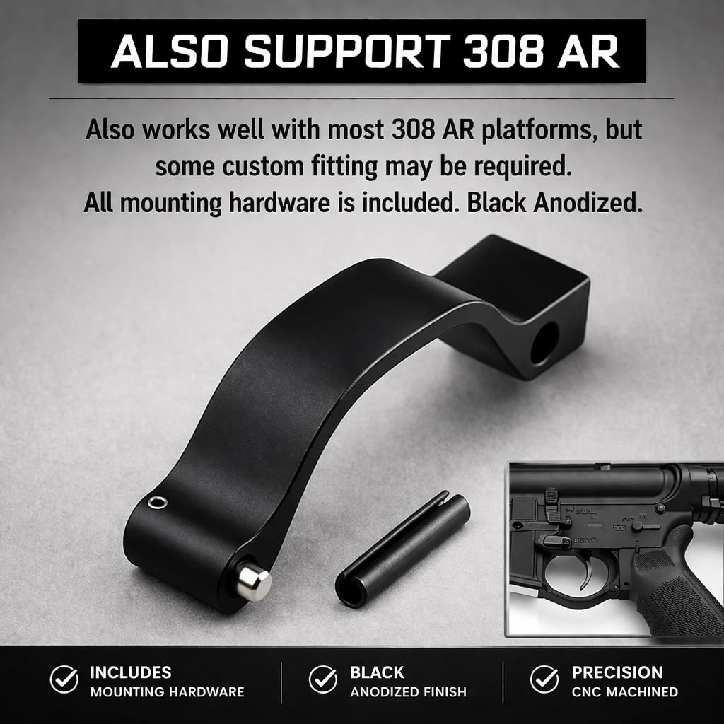 Mounting hardware included for GOTICAL trigger guard