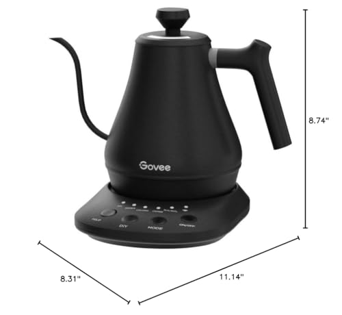 Boil Dry Protection safety indicator on Govee kettle