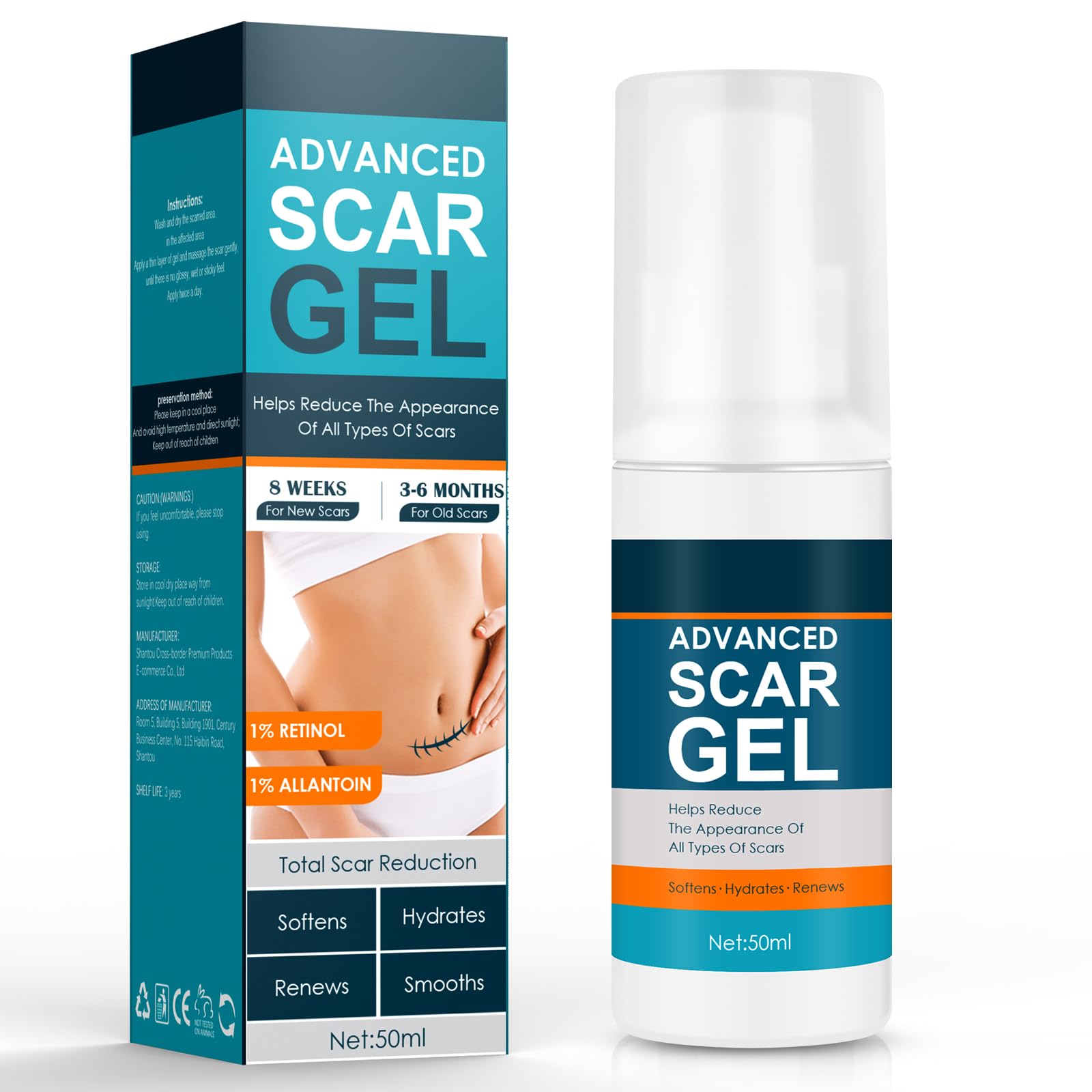Gowgaw Scar Gel product packaging