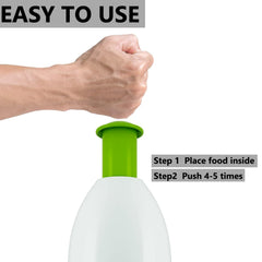 GProME New Food Chopper dicer and storage cup