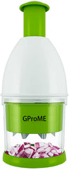 GProME New Food Chopper manual handheld onion chopper