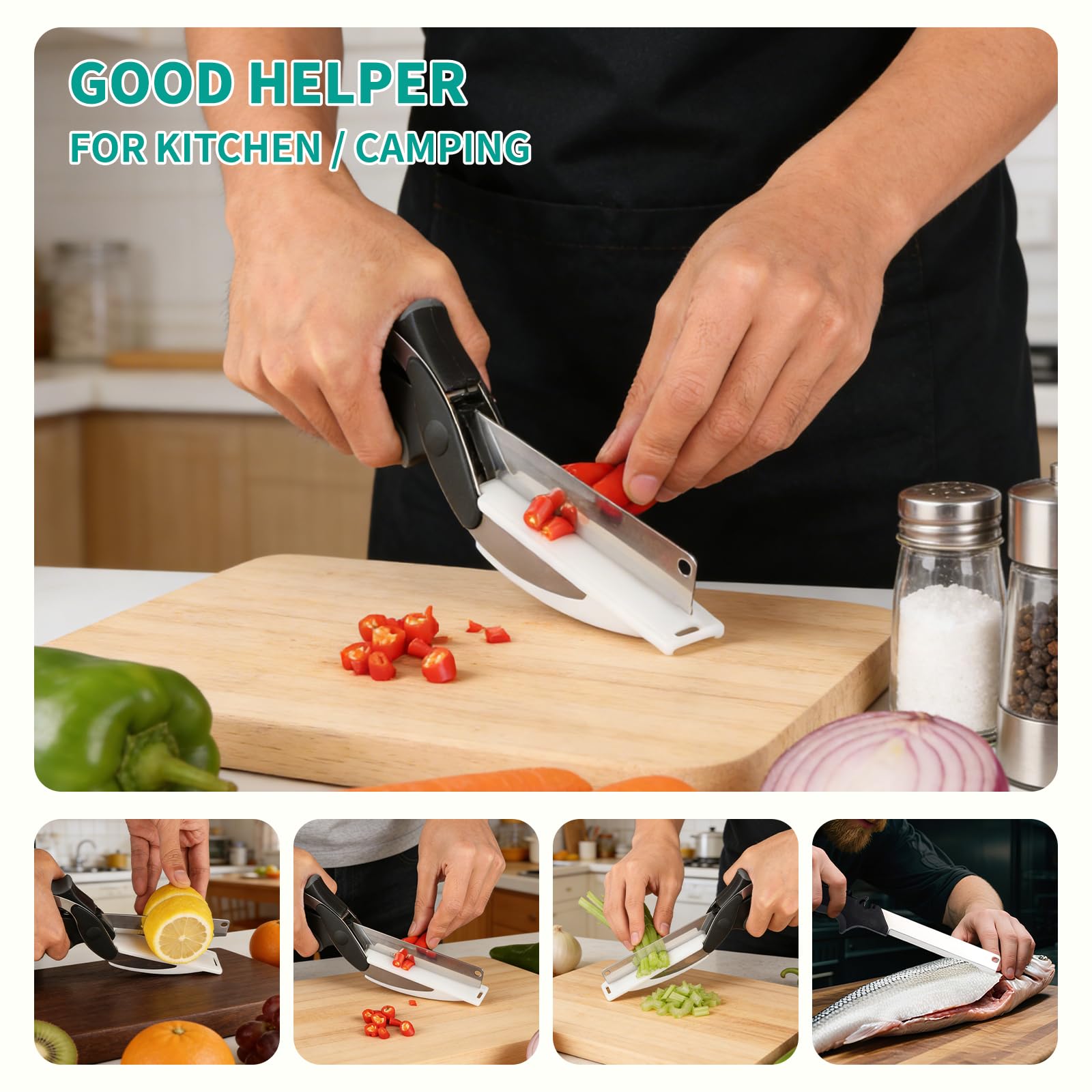 Detachable blades and board for easy cleaning GQGUOJJZZ