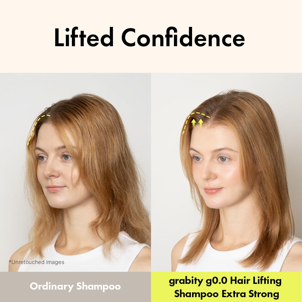 grabityg0.0 biotin ingredient label on shampoo bottle