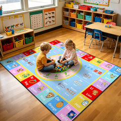 grambet abc kids rug playroom alphabet design
