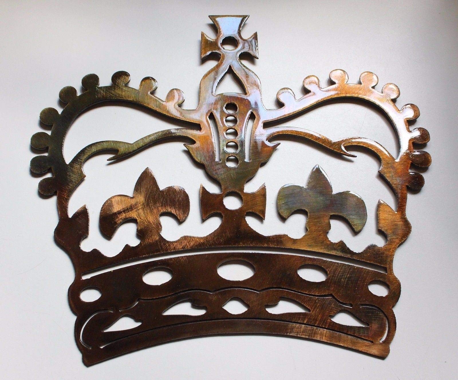 Grand Royal Crown metal wall art decor extra large 42 inch wide version