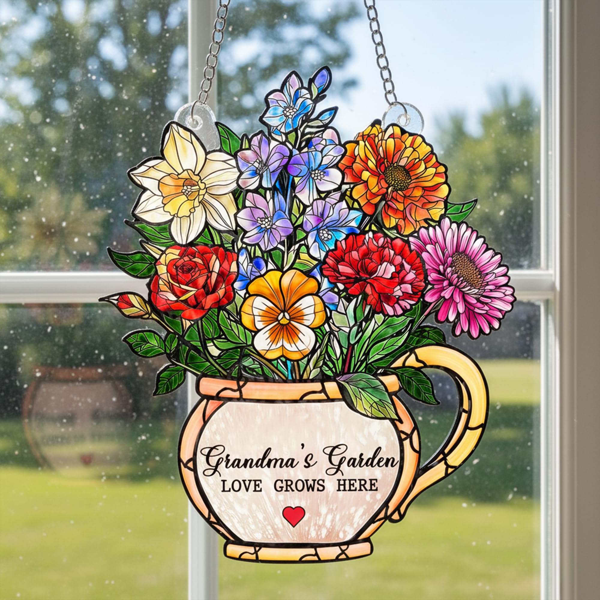 From Grandkids With Love grandma ornament