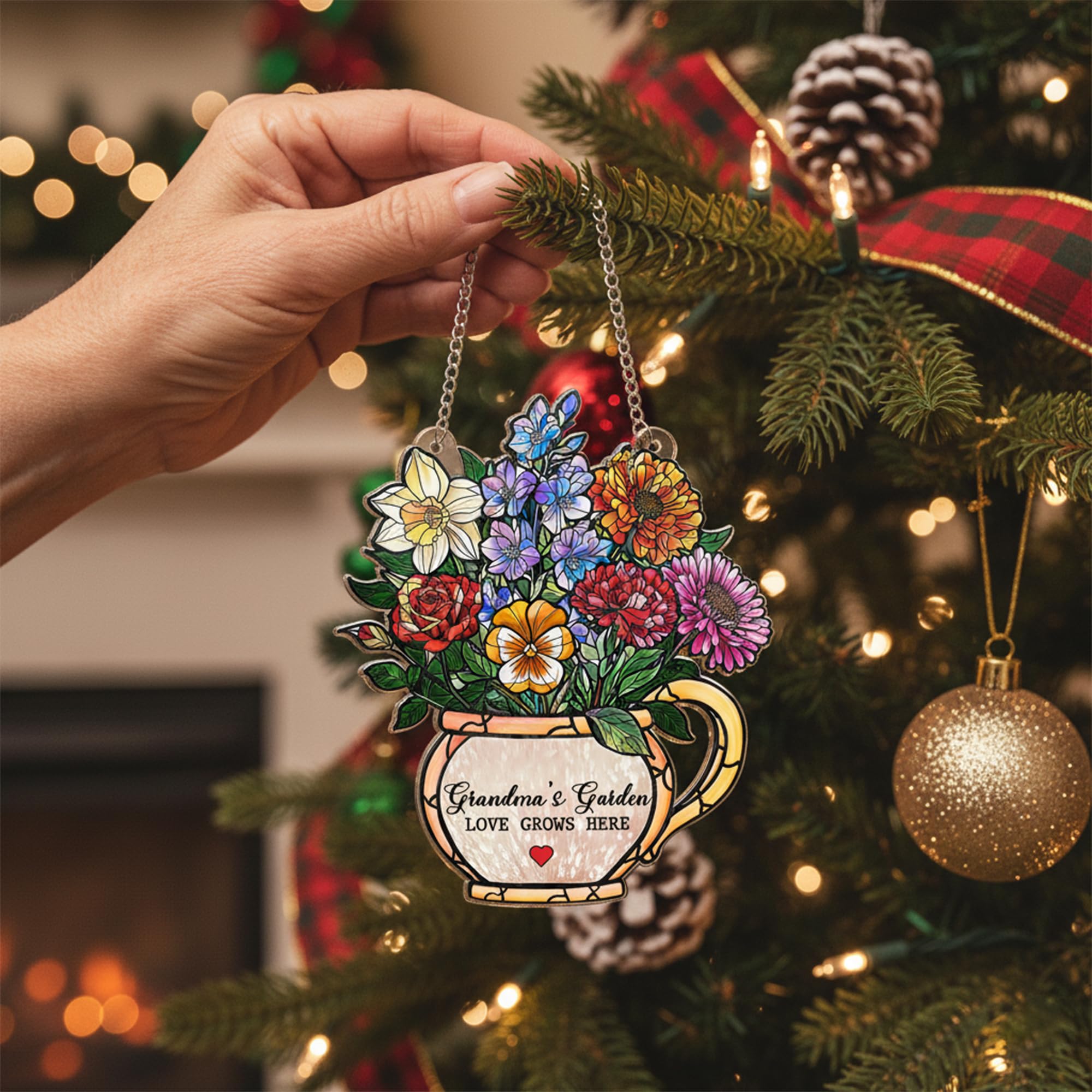 Grandparents ornament for Christmas traditions