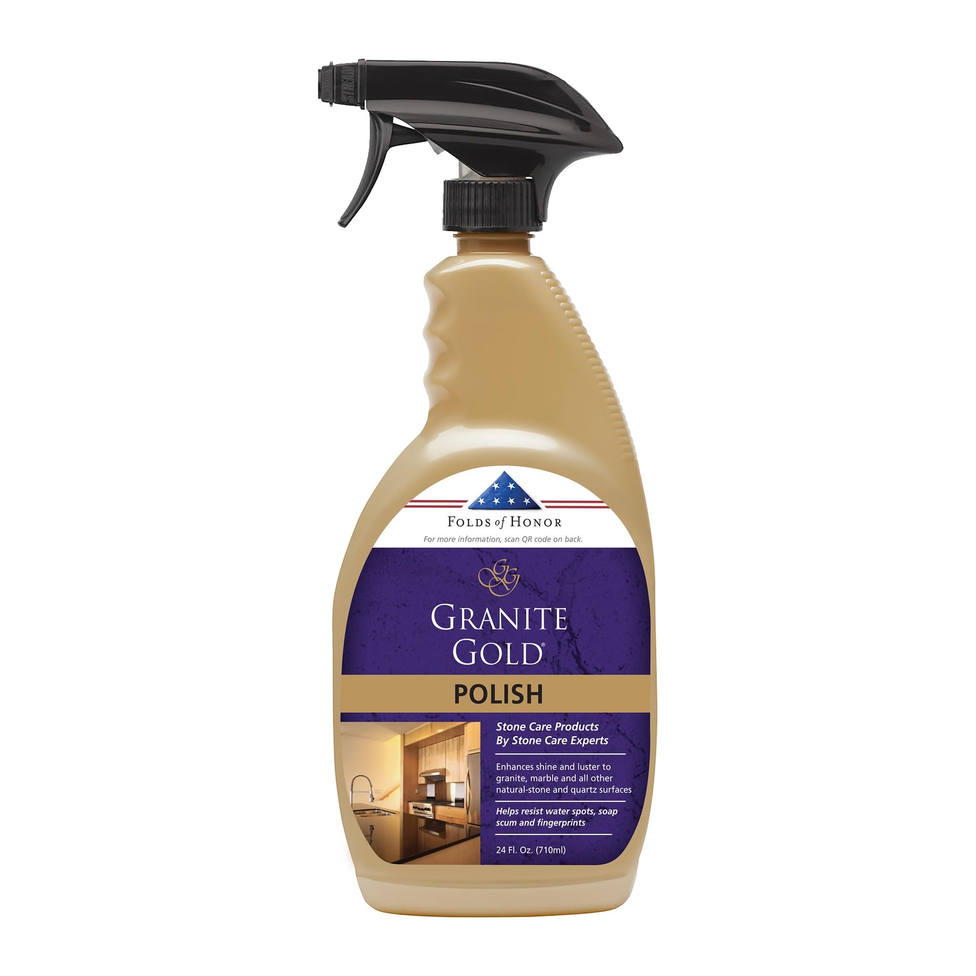 Granite Gold Countertop Polish spray bottle 24 oz