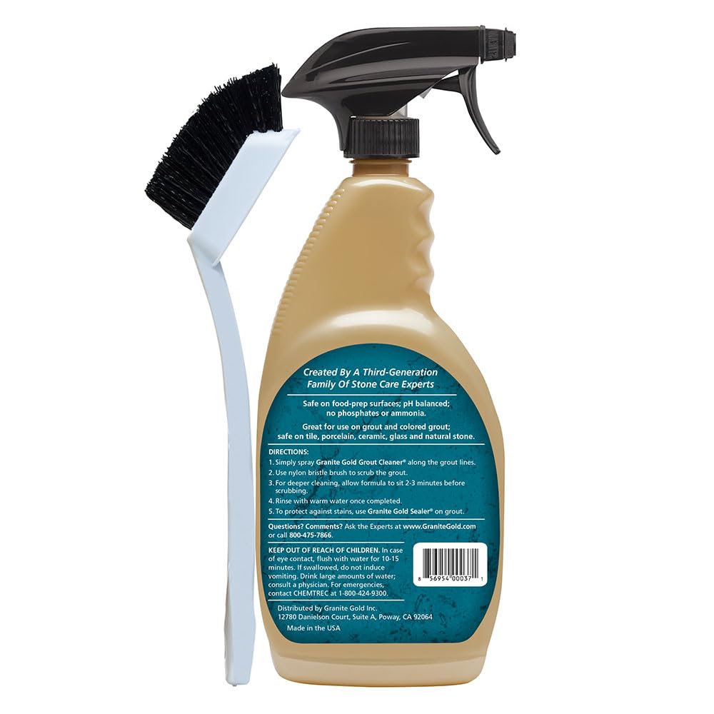 Granite Gold Grout Cleaner tile floors and showers