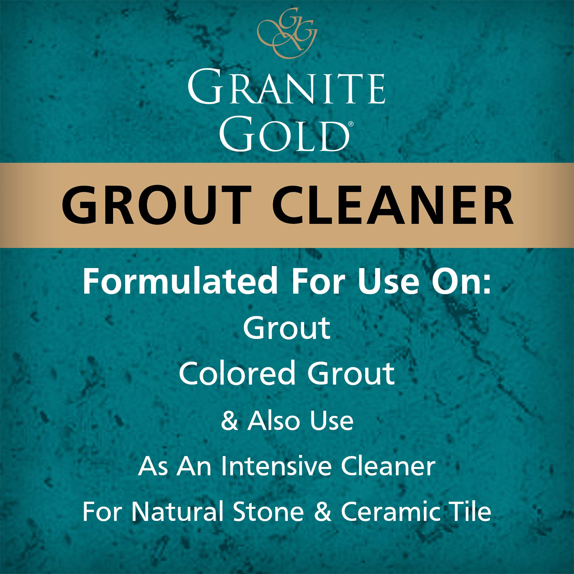 Packaging of Granite Gold Grout Cleaner spray bottle