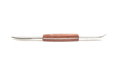 Grapefruit knife wooden handle for grip