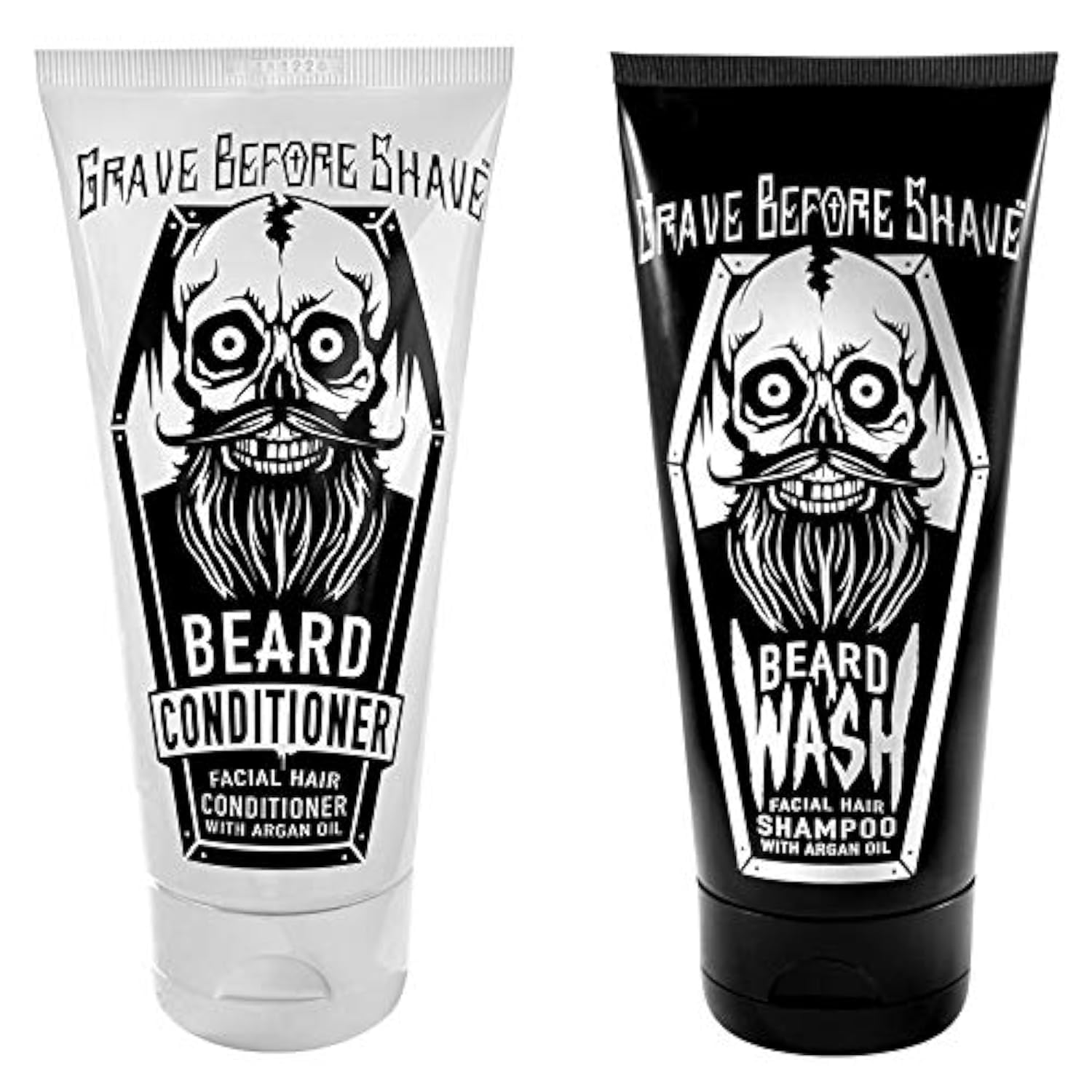 Grave Before Shave beard wash and conditioner pack 6oz each