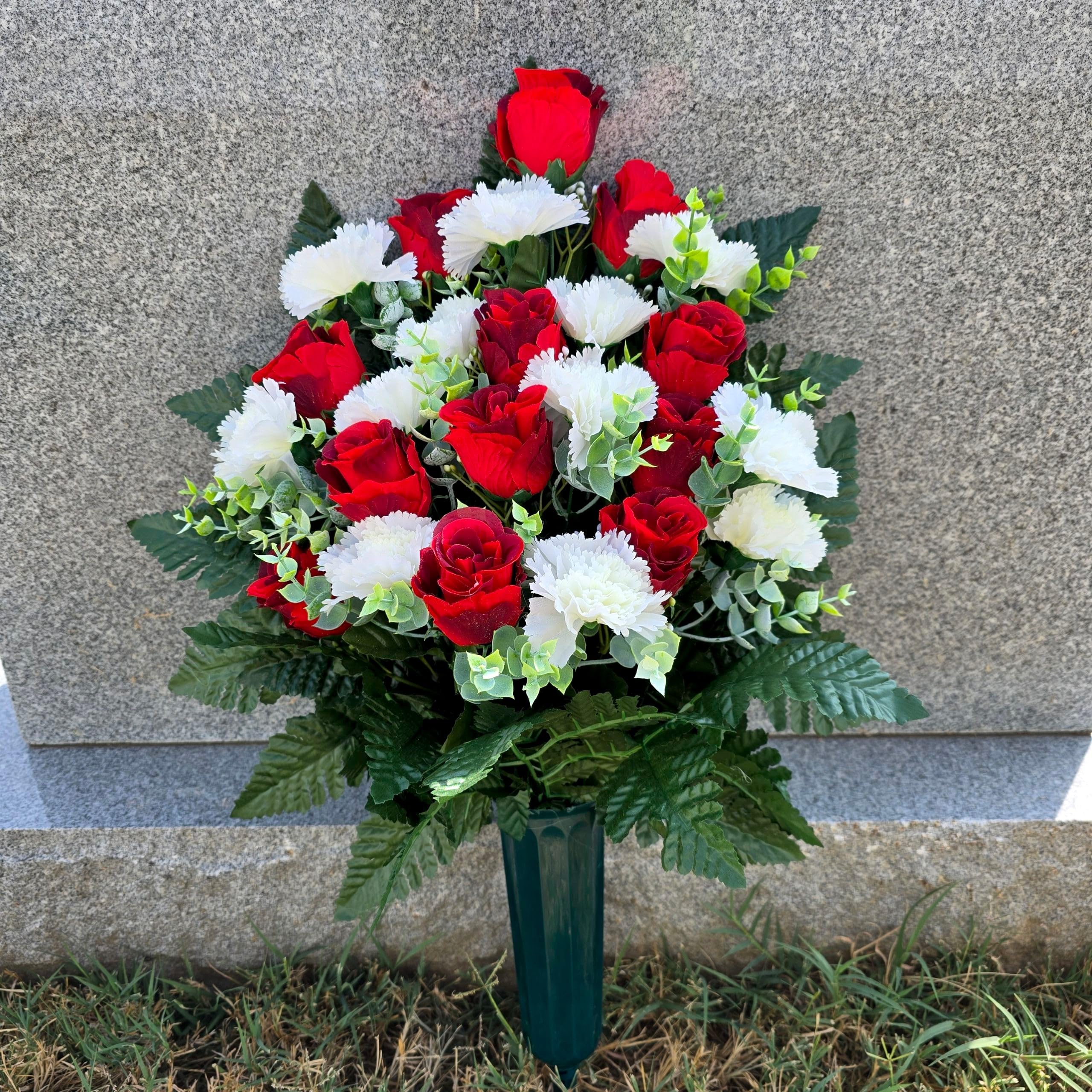 180 degree cemetery cone for graveside memorial