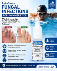 Graxcell Clotrimazole 1% antifungal topical solution pack of 1