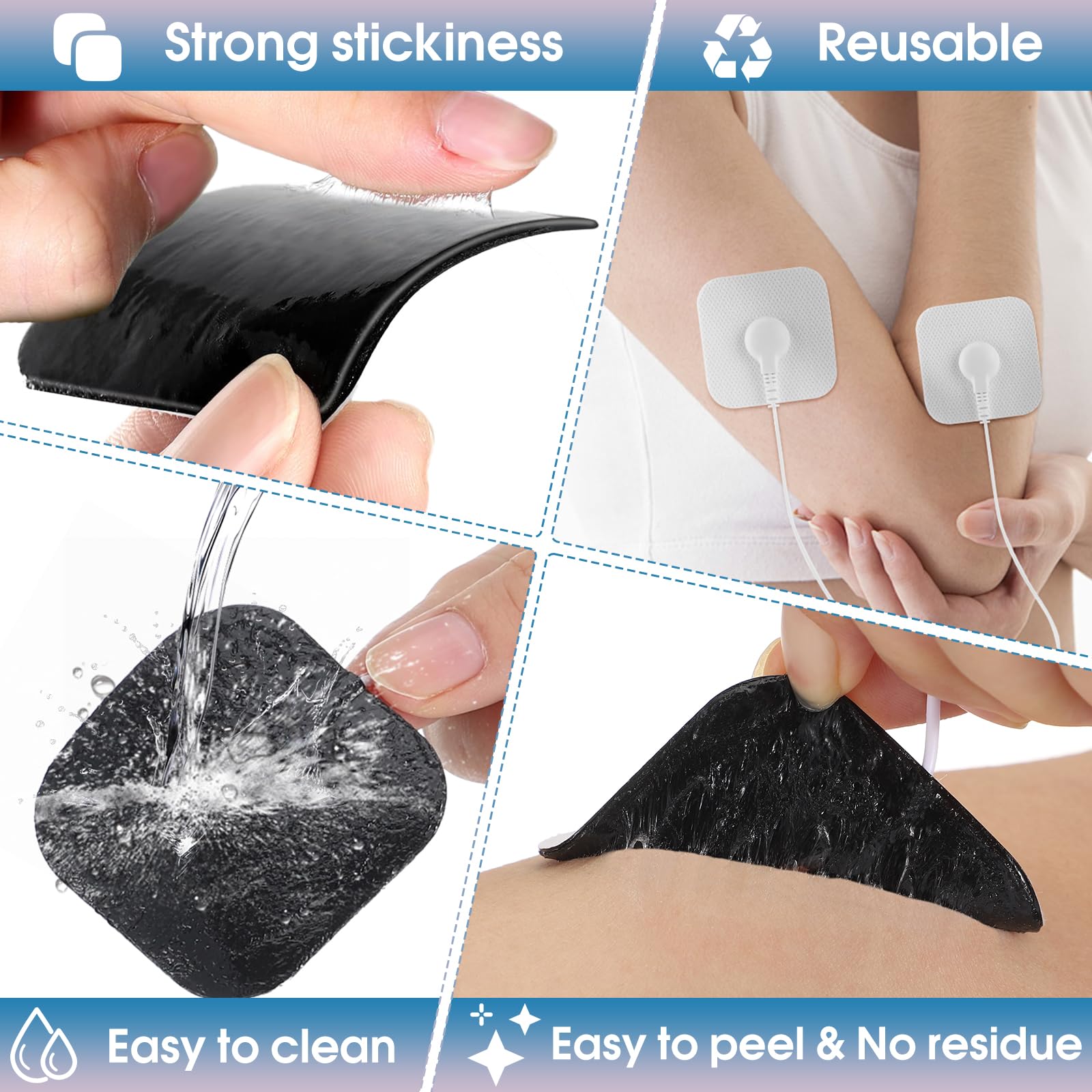 Re-sealable packaging preserves pad stickiness