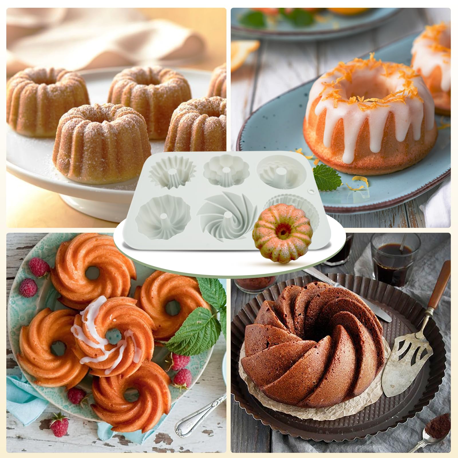 Pans suitable for cupcakes donuts brownies jellos and cookies