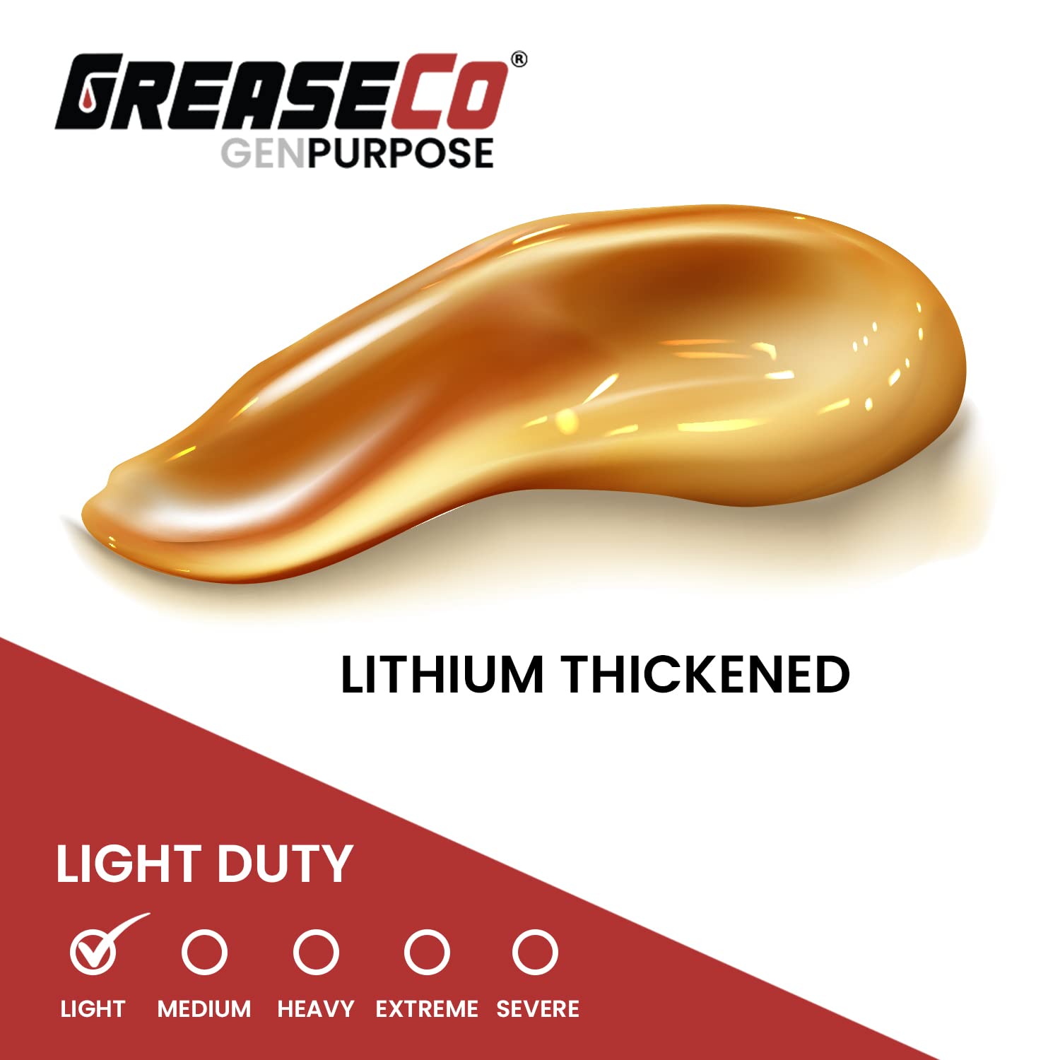 GreaseCo GenPurpose NLGI 2 grease tube amber
