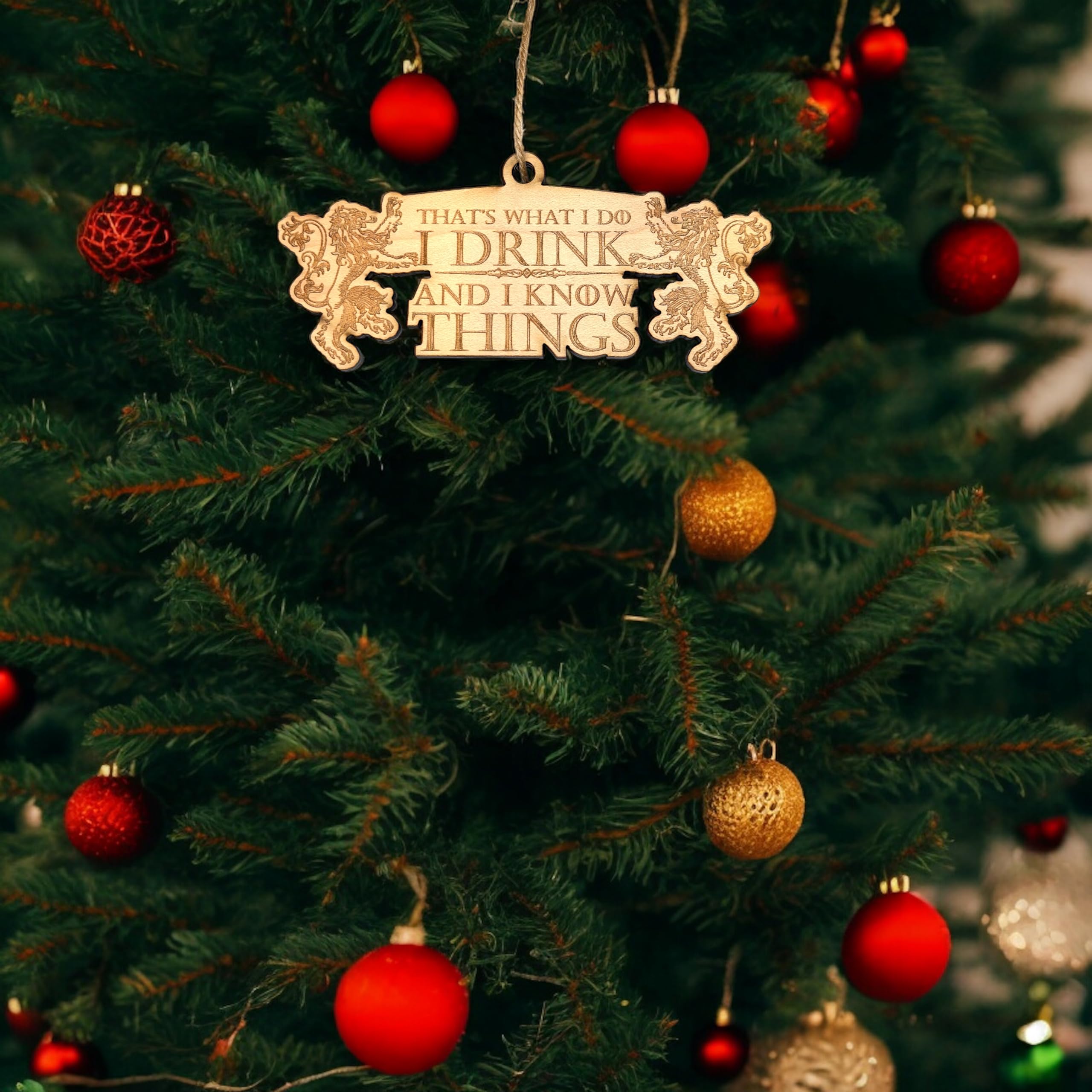 great christmas gift ornament 2x5in