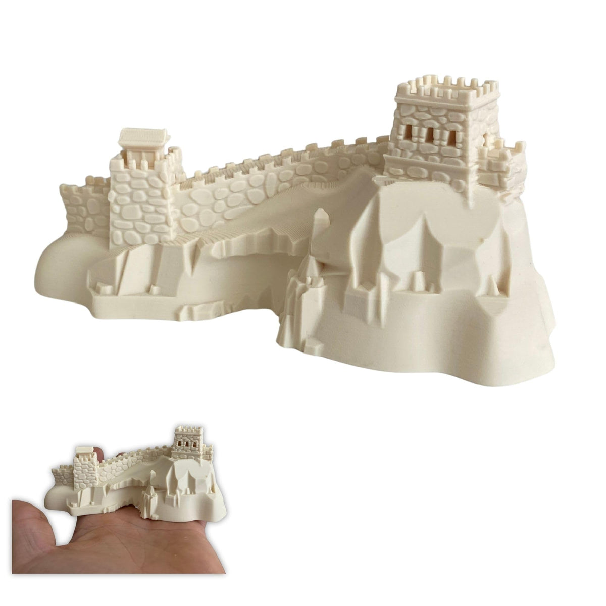 Great Wall of China Miniature Statue 3D printed PLA desk decor