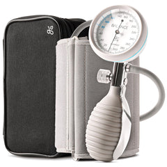 Greater Goods adult aneroid manual blood pressure cuff with carrying case