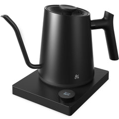 Greater Goods gooseneck electric kettle front view
