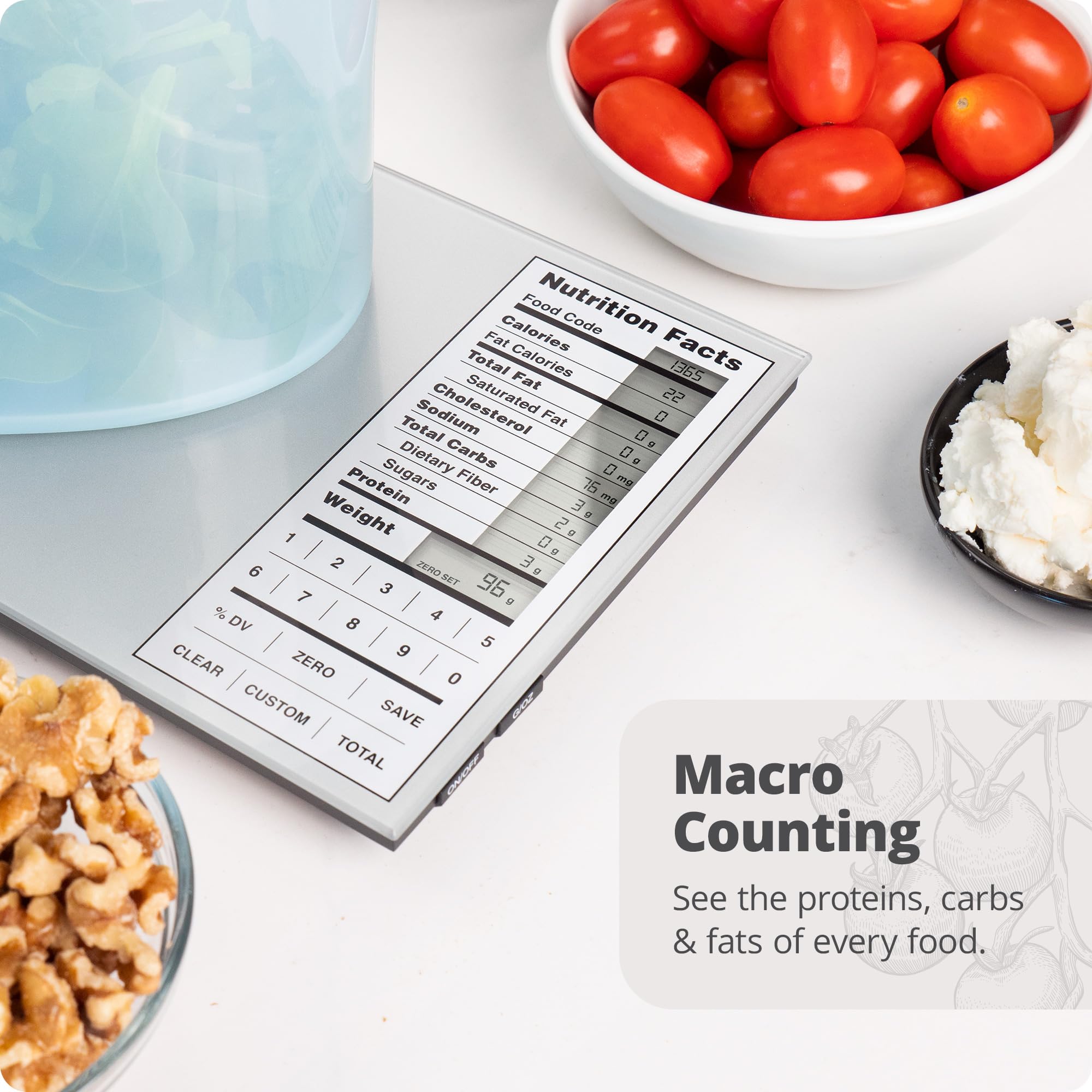Greater Goods Nutrition Food Scale meal planning image