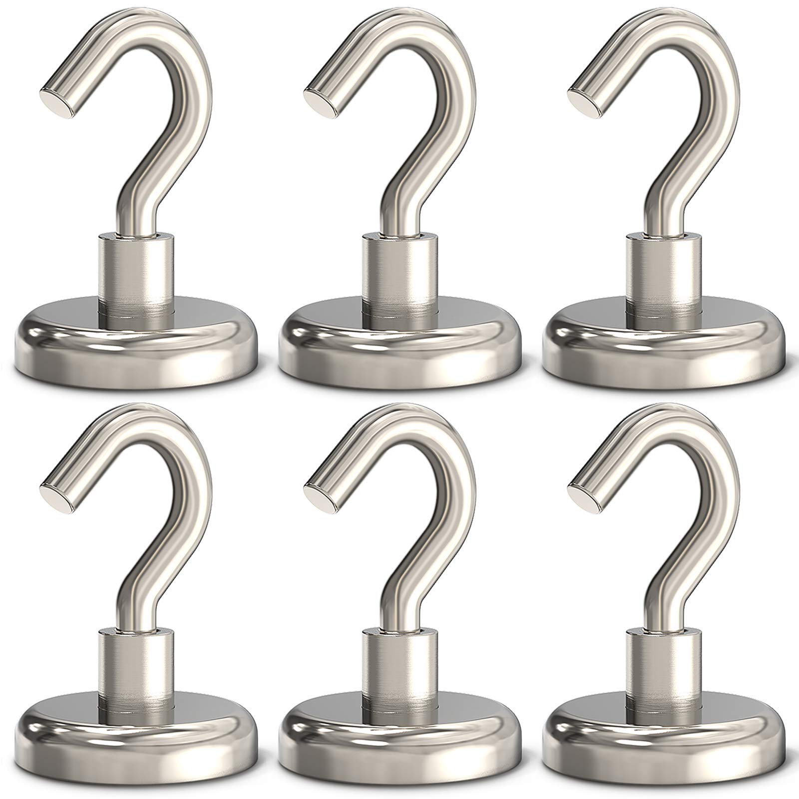 GREATMAG magnetic hook heavy duty pack of 6