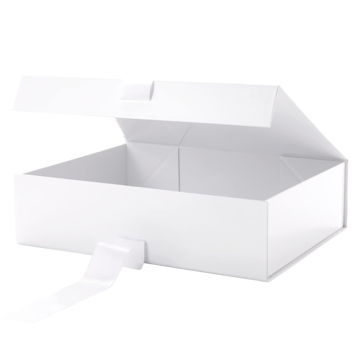 GREEN BEAN gift box lid showing concealed magnetic closure
