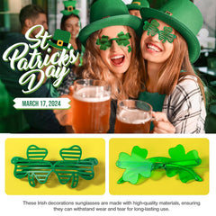 Shamrock tattoo sticker included with party favors