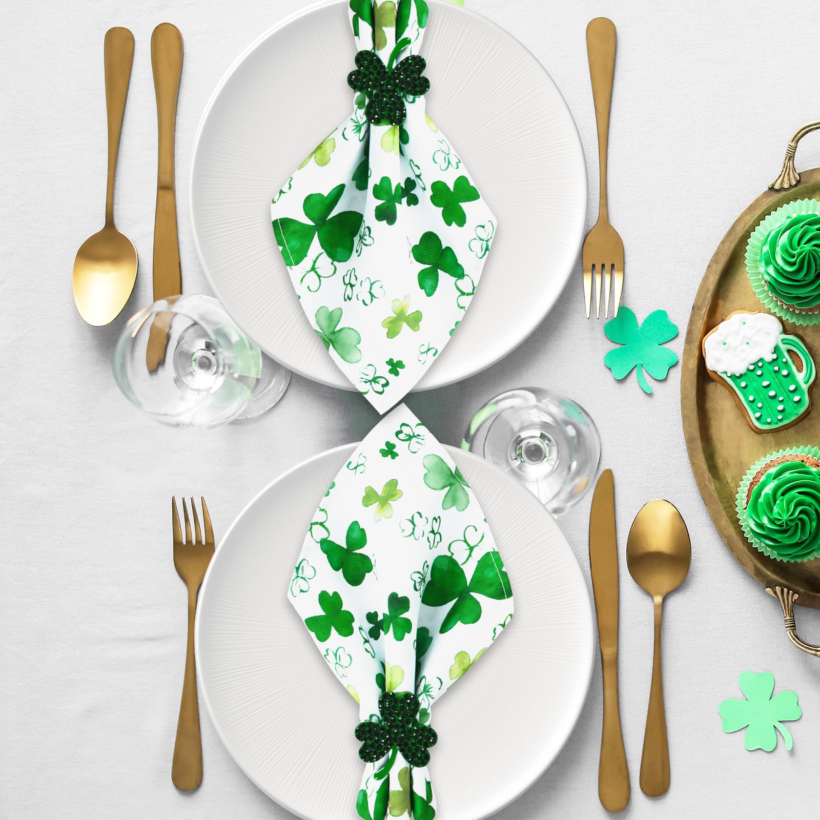 Irish holiday dining napkins 18x18 inches JarThenaAMCS
