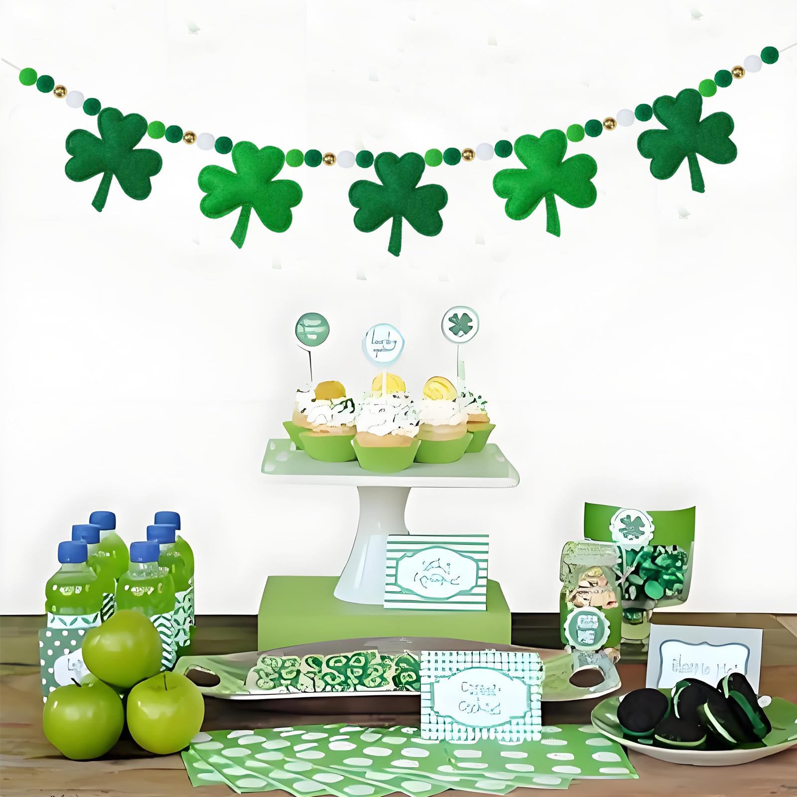 Decorative Irish hanging bunting for home mantel wall decor