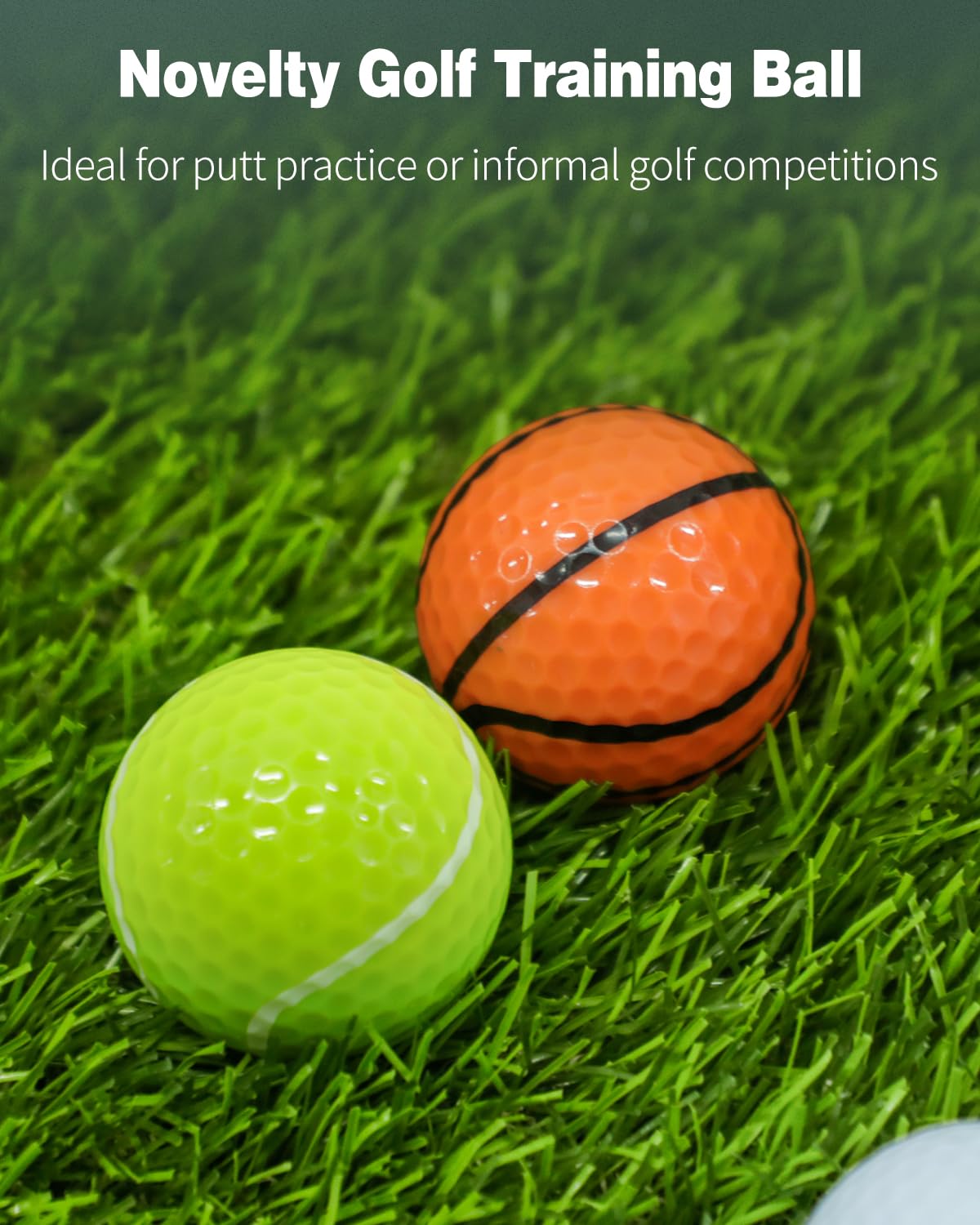 GreenHaven funny golf balls 6 pack packaging