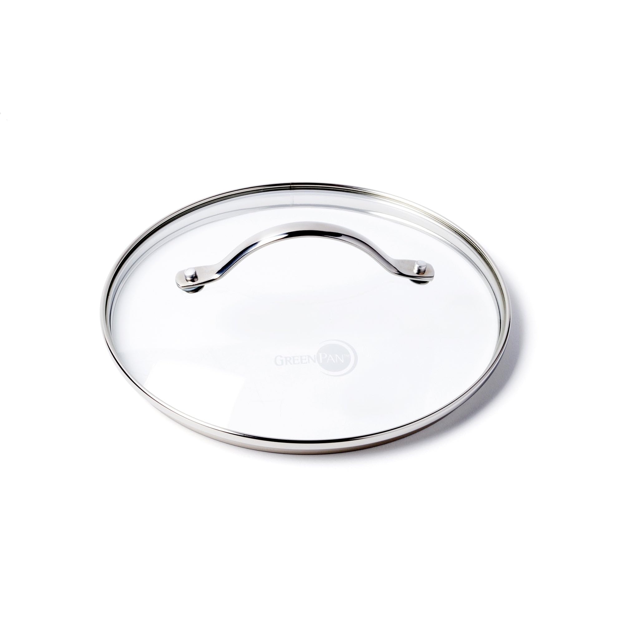 GreenPan glass lid 8 inch with stainless steel handle for round fry pans