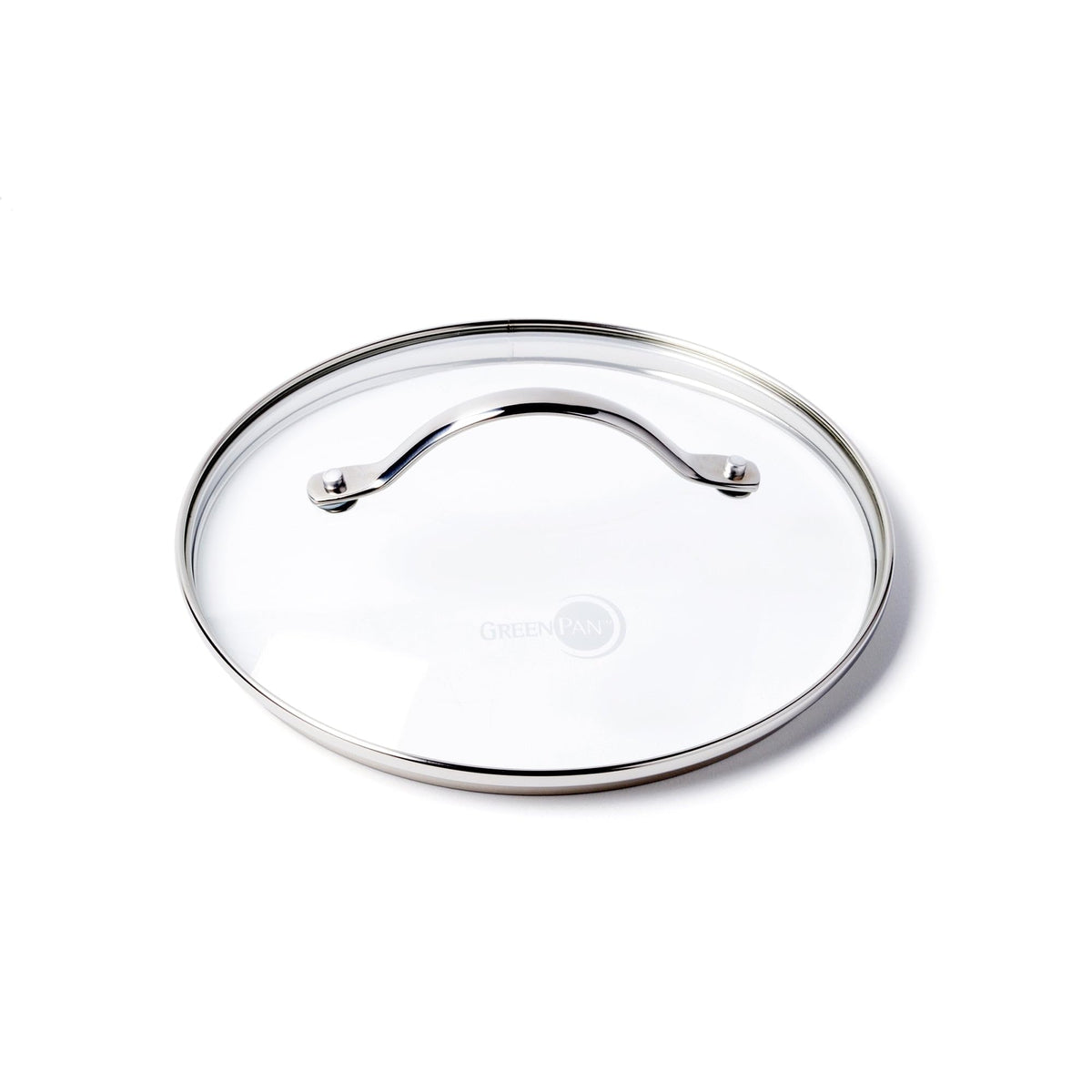 GreenPan glass lid 8 inch with stainless steel handle for round fry pans