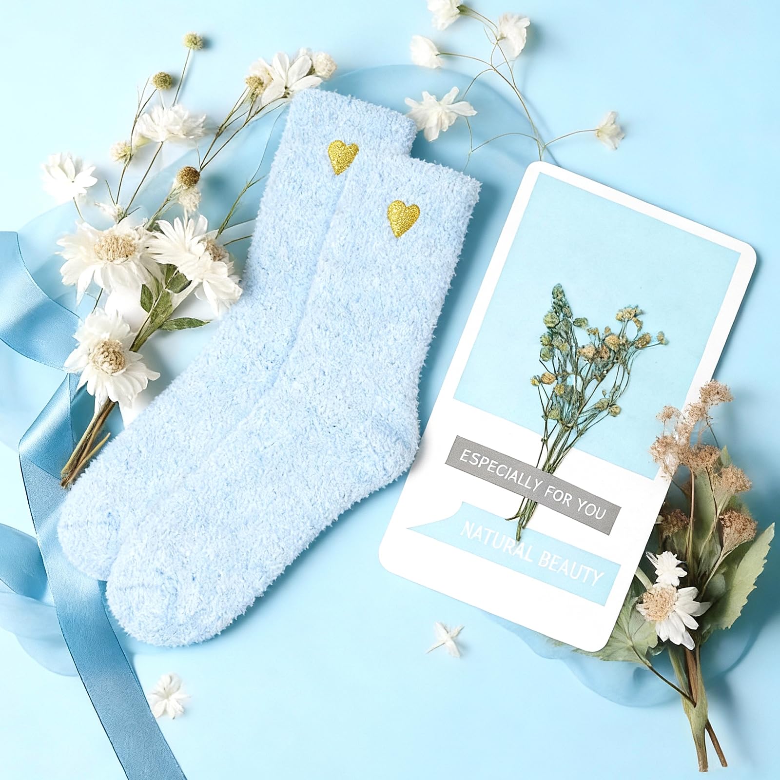 Greeting card included with gift set